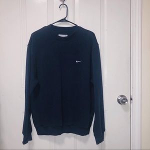 navy nike sweatshirt